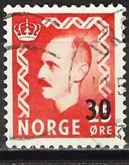 Norwegen 1951 - Mi 375 - YT 341 - Konig Haakon VII