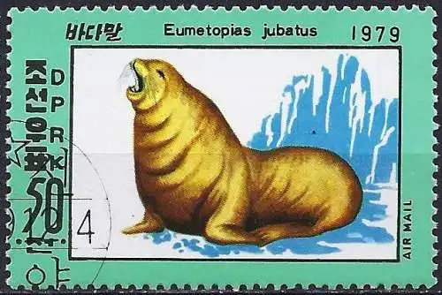 Korea-Nord 1979 - Mi 1939 - YT Pa 12A - Nordseelöwe ( Flugpost )