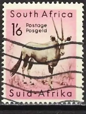 Südafrika 1954 - Mi 249 - YT 211 - Fauna : Oryxantilope