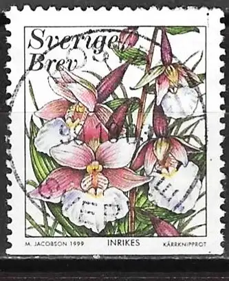Schweden 1999 - Mi 2116 - YT 2098 - Blumen : Orchideen