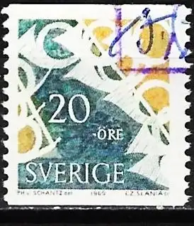 Schweden 1965 - Mi 533x - YT 522 - Hornpost