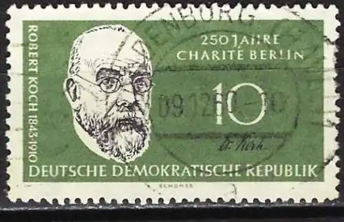 Deutschland DDR 1960 - Mi 796 - YT 511 - Robert Koch