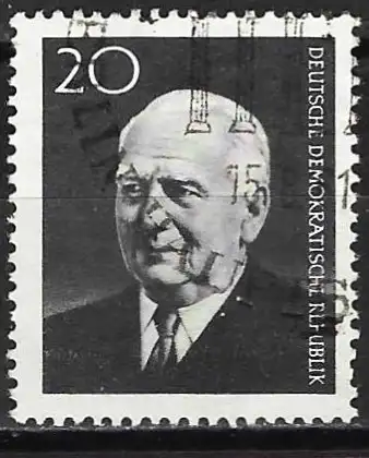 Deutschland DDR 1960 - Mi 784A - YT 500 - Präsident Wilhelm Pieck