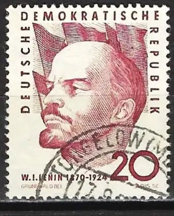 Deutschland DDR 1960 - Mi 762 - YT 476 - Vladimir Ilich Lenin