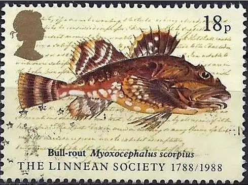 Großbritannien 1988 - Mi 1131 - YT 1293 - Fisch
