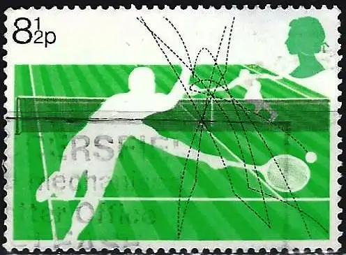 Großbritannien 1977 - Mi 727 - YT 817 - Tennis