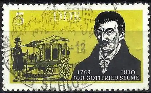 Deutschland DDR 1963 - Mi 952 - YT 657 - Der Dichter Johann Gottfried Seume