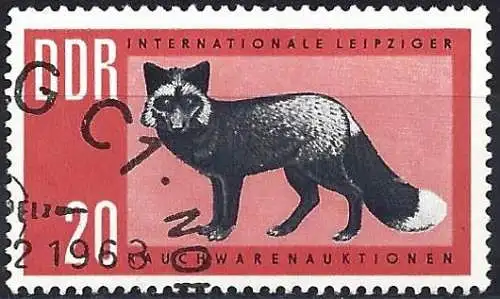 Deutschland DDR 1963 - Mi 945 - YT 652 - Fauna : Fuchs