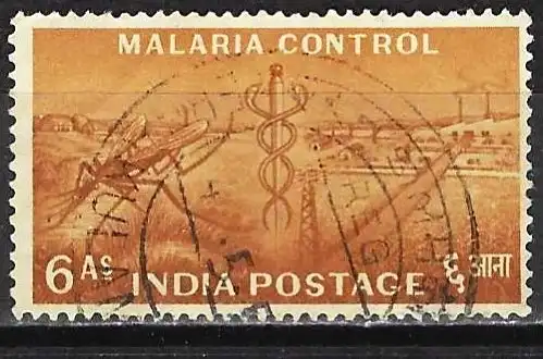 Indien 1955 - Mi 245 - YT 67 - Kampf gegen Malaria