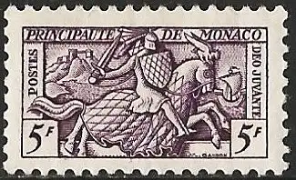 Monaco 1955 - Mi 497 - YT 415 - Ritter - MH*