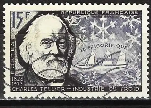 Frankreich 1956 - Mi 1084 - YT 1056 - Charles Tellier