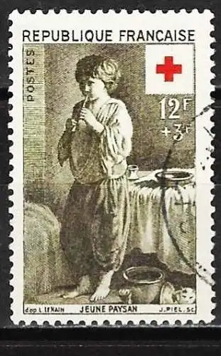 Frankreich 1956 - Mi 1117 - YT 1089 - Für das Rote Kreuz