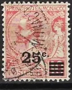 Monaco 1922 - Mi 52 - YT 52 - Prínz Albert I