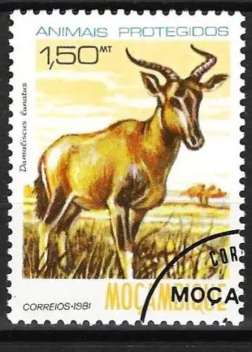 Mocambique 1981 - Mi 797 - YT 789 - Fauna : Sassaby-Antilope