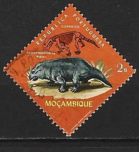Mocambique 1971 - Mi 557 - YT 557 - Fauna : Prähistorisches Tier