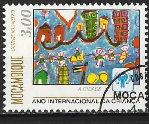 Mocambique 1979 - Mi 696 - YT 691 - Jahr des Kindes : Kinderzeichnung