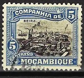 Mozambique (Kompanie) 1918 - Mi 120 - YT 123 - Beira (gezähnt 12½)