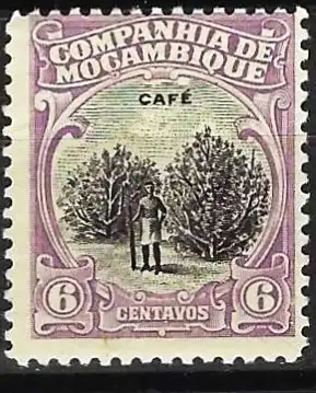 Mozambique (Kompanie) 1925 - Mi 156 - YT 156 - Pflanzung von Kaffee - MH*