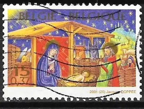 Belgien 2001 - Mi 3094 - YT 3039 - Weihnachten