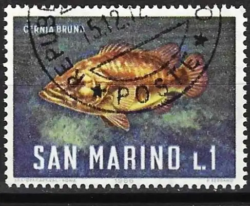 San Marino 1966 - Mi 869 - YT 676 - Fisch