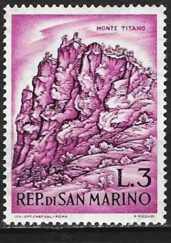San Marino 1962 - Mi 731 - YT 554 - Der Berg Titan
