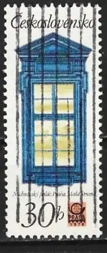 Tschechoslowakei 1977 - Mi 2365 - YT 2201 - Historisches Fenster, Prag