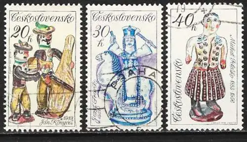 Tschechoslowakei 1978 - Mi 2479/81 - YT 2309/11 - Porzellan