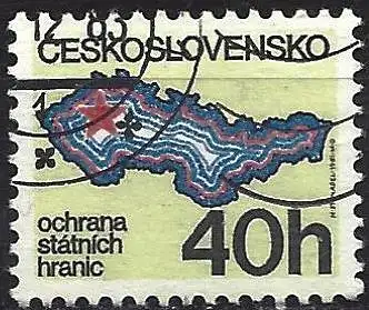 Tschechoslowakei 1981 - Mi 2626 - YT 2448 - Grenzschutzverbände