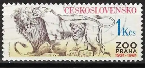 Tschechoslowakei 1981 - Mi 2636 - YT 2459 - Löwen