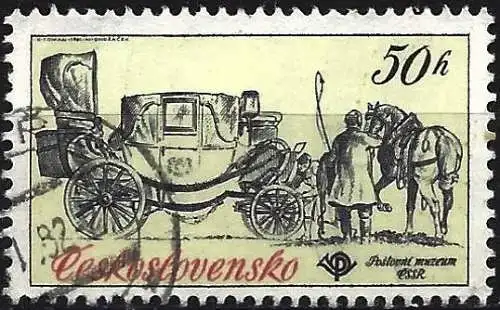Tschechoslowakei 1981 - Mi 2598 - YT 2423 - Postkutsche
