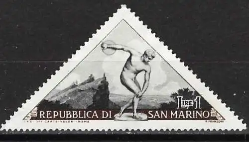 San Marino 1953 - Mi 493 - YT 365 - Sport - MNG