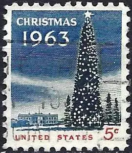 USA  1963 - Mi 853x - YT 755 - Weihnachten