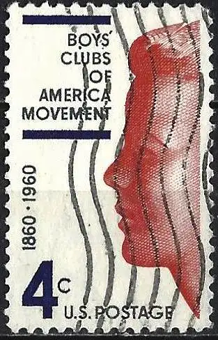 USA 1960 - Mi 793 - YT 700 - Bewegung der Jungenclubs von Amerika
