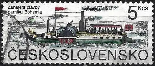 Tschechoslowakei 1991 - Mi 3078 - YT 2878 - Schiff