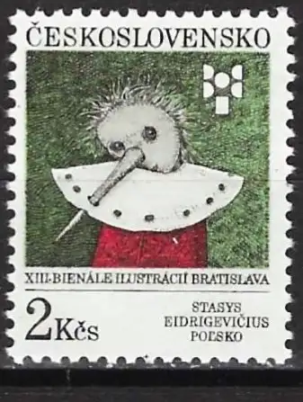 Tschechoslowakei 1991 - Mi 3094 - YT 2895 - Pinocchio - MNH**