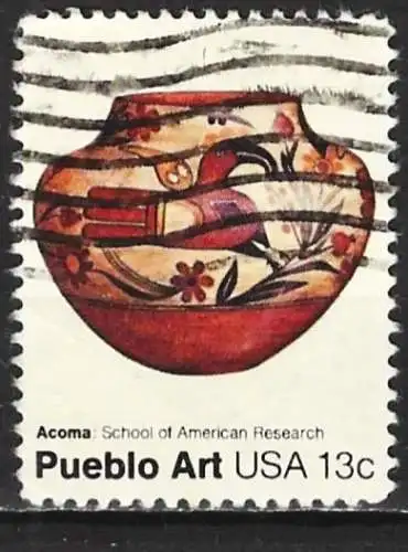 USA 1977 - Mi 1994 - YT 1152 - Kunst der Pueblo-Indianer