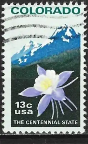 USA 1977 - Mi 1299 - YT 1158 - Der Colorado und Blume
