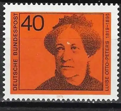 Deutschland BDR 1974 - Mi 791 - YT 640 - Luise Otto-Peters - MNH**