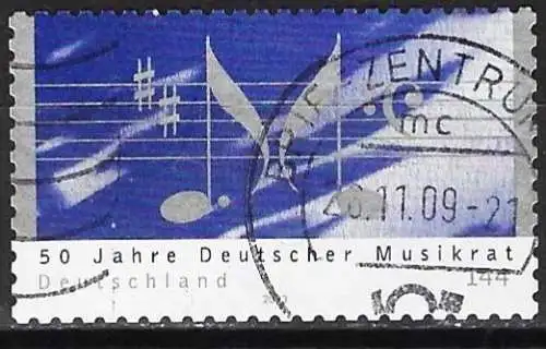 Deutschland BDR 2004 - Mi 2380 - YT 2174A - 100 Jahre Deutscher Musikrat