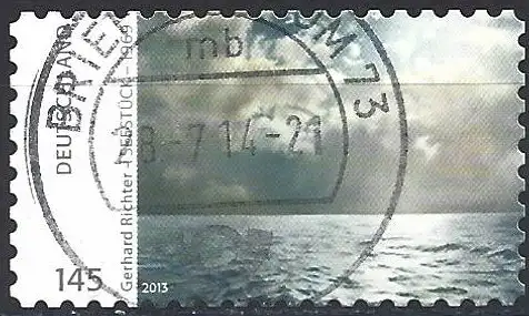 Deutschland BDR 2013 - Mi 3021 - YT 2838 - Gemälde von Gerhard Richter ( Gezackt 10 )