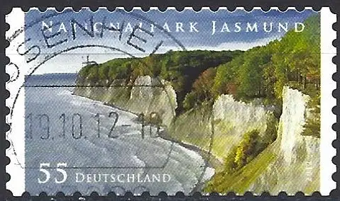 Deutschland BDR 2012 - Mi 2908 - YT 2726 - Klippen des Nationalparks Jasmund ( Gezackt 10 )
