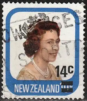 Neuseeland 1979 - Mi 788 - YT 749 - Königin Elisabeth II.