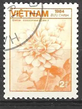 Vietnam 1984 - Mi 1541 - YT 563 - Blume 