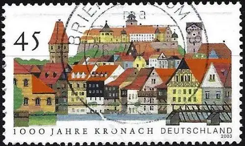 Deutschland BDR 2003 - Mi 2309 - YT 2137 - Kronach