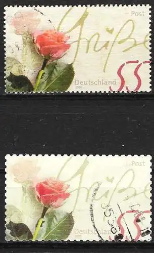 Deutschland BDR 2003 - Mi 2317 und 2321 - YT 2145 und 2146 - Blumen