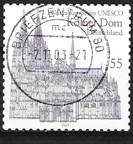 Deutschland BDR 2003 - Mi 2330 - YT 2157A - Kölner Dom