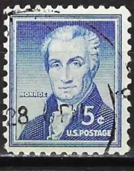USA 1954 - Mi 659 Ax - YT 590 - Präsident James Monroe
