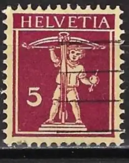 Schweiz 1927 - Mi 200x - YT 198 - Wilhelm Tell's Sohn