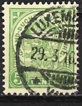 Luxemburg 1907 - Mi 87 - YT 92 - Wappen