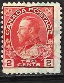 Canada 1911 - Mi 93 bA - YT 94 -  Der König Georg  V